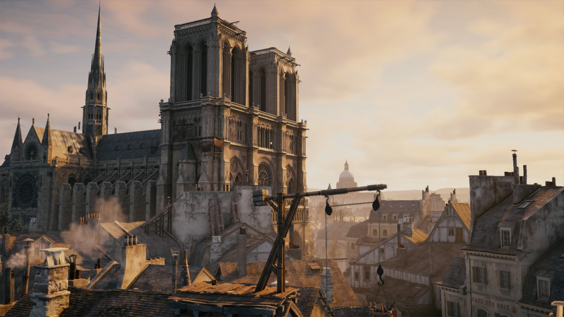 Chiêm ngưỡng vẻ đẹp của Nhà Thờ Đức Bà Paris trong tựa game Assassin's Creed Unity