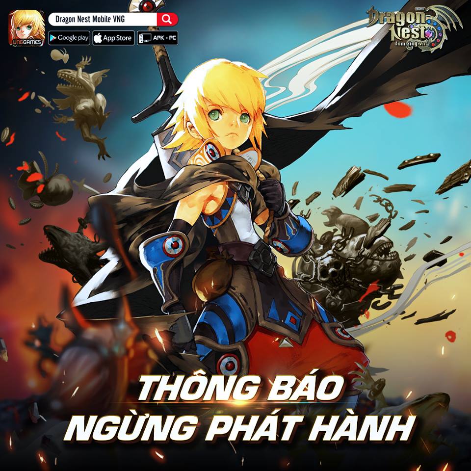 Sốc: Dragon Nest Mobile chính thức đóng cửa dù chỉ mới ra mắt chưa được 1 năm