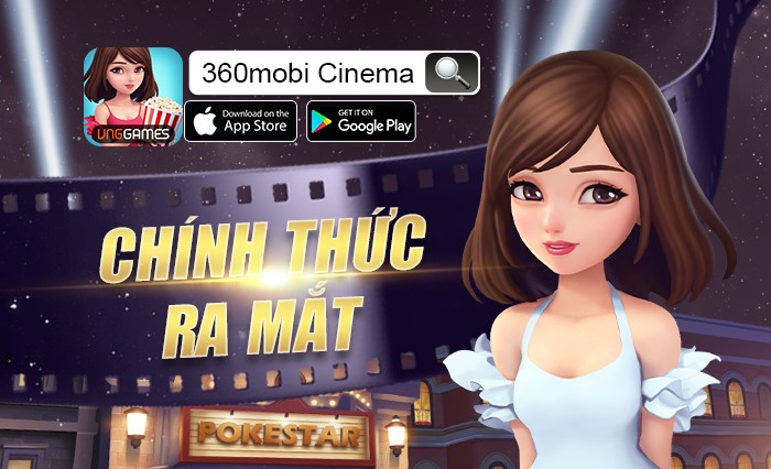 360mobi Cinema tặng code hỗ trợ game thủ sản xuất phim