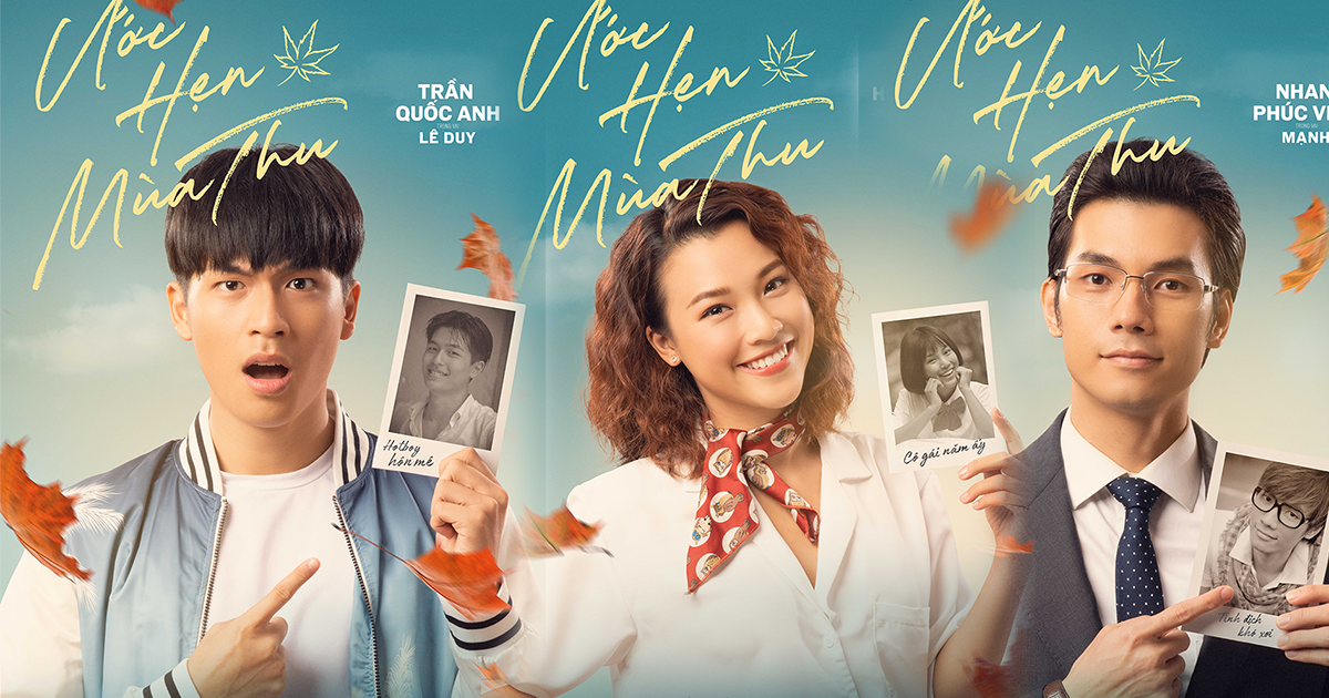 Ước hẹn mùa thu lộ diện tạo hình thanh xuân của dàn cast chính
