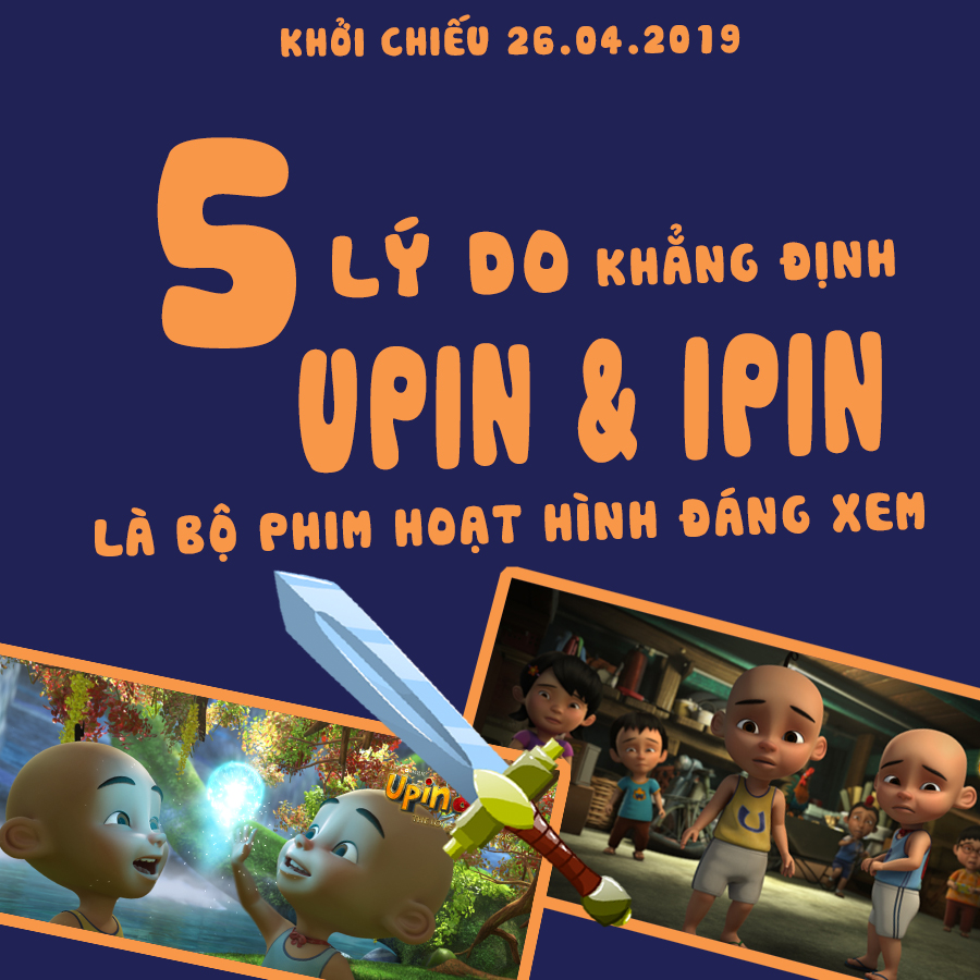 5 lý do khiến bạn không thể bỏ qua Upin và Ipin