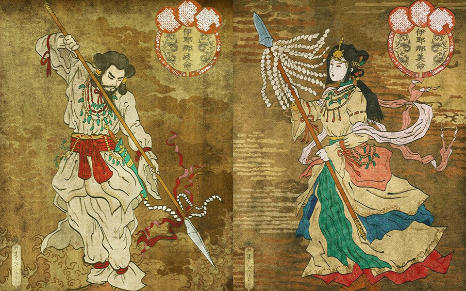 Thần thoại về Izanagi và Izanami, hai vị thần tạo ra sự sống trong truyền thuyết Nhật Bản