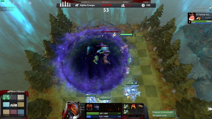 Dota Auto Chess: Chi tiết bản cập nhật Server Thử Nghiệm ngày 1/5 