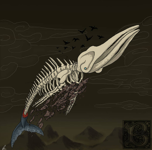 Truyền thuyết bí ẩn về ma cá voi Bake Kujira nổi tiếng Nhật Bản