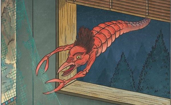 Âm Dương Sư - Sự tích về Amikiri - Võng Thiết con quái vật hình tôm chuyên cắt lưới đánh cá