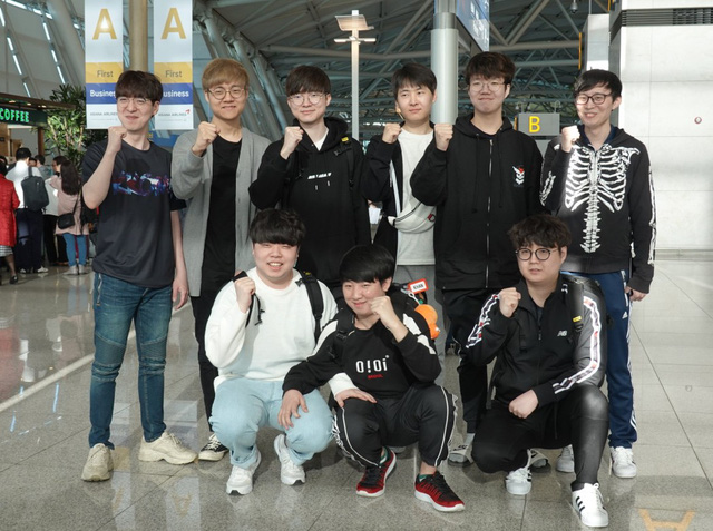 LMHT - Team SKT T1 đã lên sân bay thẳng tiến tới MSI 2019 tại Việt Nam