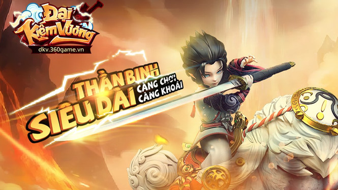 Đại Kiếm Vương Mobile Alpha Test hôm nay, hỗ trợ vàng ngập mặt