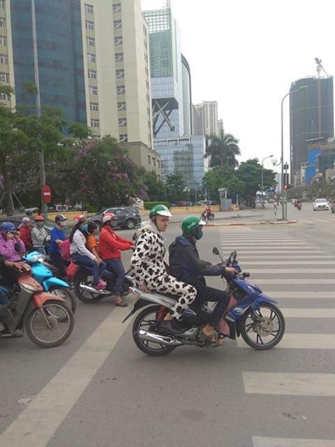 Chết cười với thánh Cowsep, bắt Grab, bận nguyên cây da bò để tham dự MSI 2019