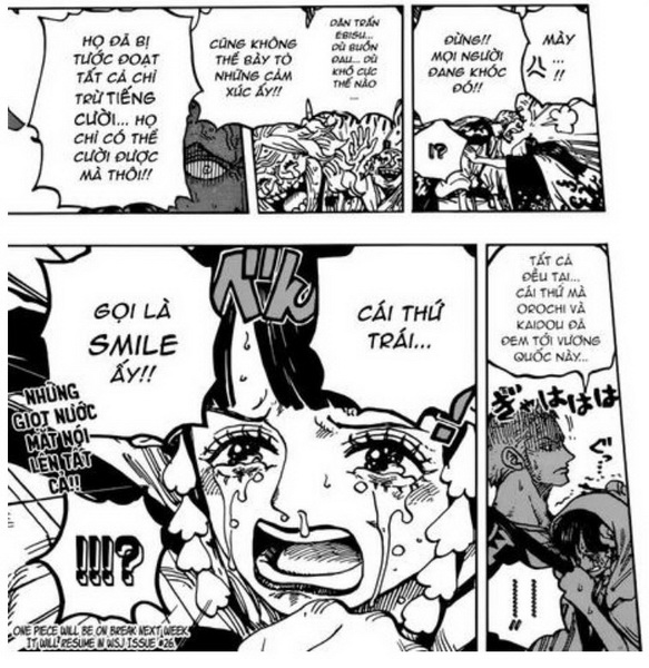 Dự đoán One Piece Chap 943: Hàng loạt giả thiết về trái SMILE và sự tàn bạo tại Wano ra đời
