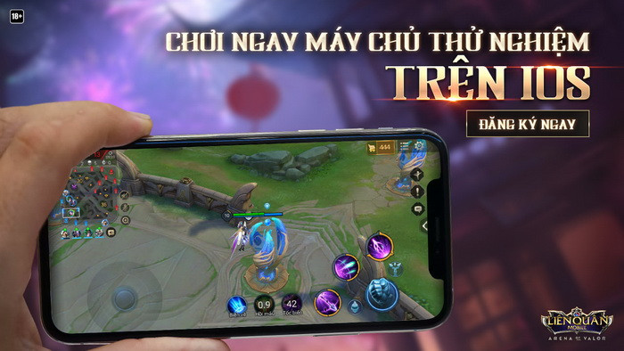 Liên Quân Mobile: Hướng dẫn tải và chơi server Máy Chủ Thử Nghiệm ngay trên iOS