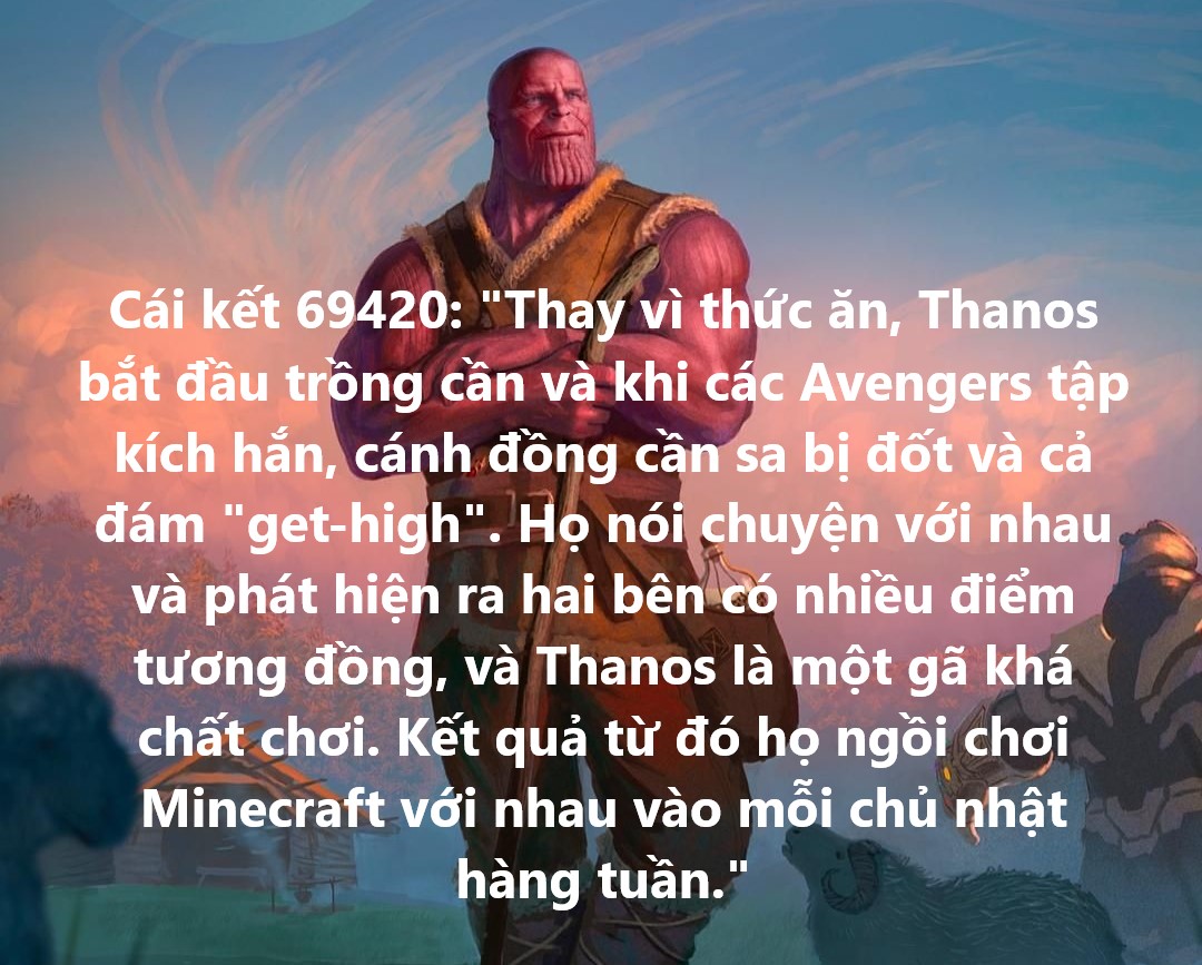 Từ dự đoán của Doctor Strange, người hâm mộ tự làm ra hơn triệu kết quả cho Endgame ra đời