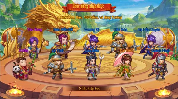 Chơi thử Danh Tướng 3Q - VNG, nhận quà tặng lên đến 20 triệu đồng