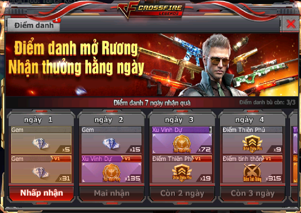 CrossFire Legends: Điểm danh nhận hòm đón chào Quốc Tế Thiếu Nhi cùng vô vàn GEM 