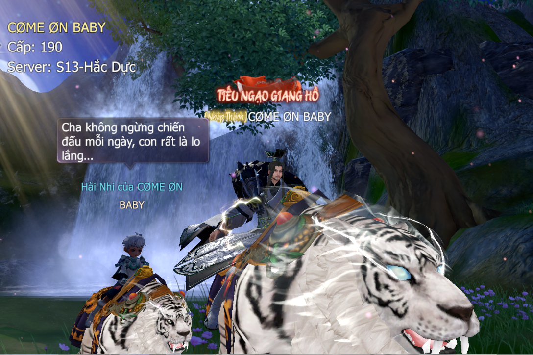 Cộng đồng Liệt Hỏa VNG dậy sóng bởi sự xuất hiện của thú cưỡi huyền thoại Linh Uyên Hổ