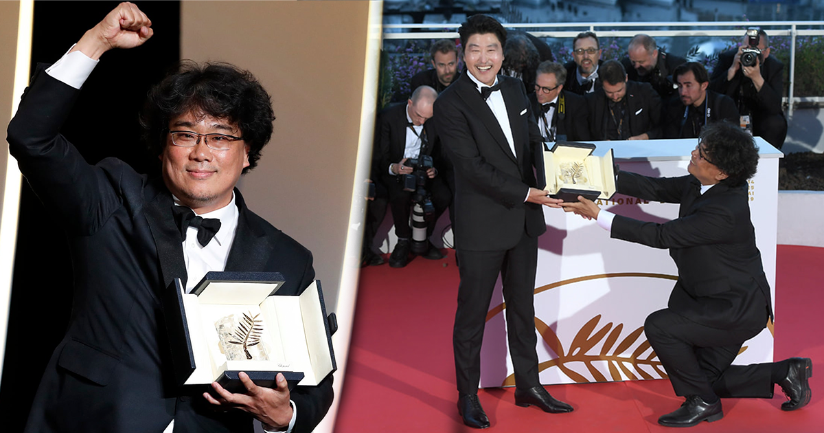 Ký sinh trùng đoạt giải Cành Cọ Vàng tại Liên hoan phim Cannes - Niềm tự hào của xứ Kim Chi