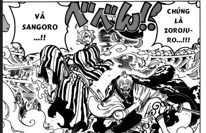Dự đoán One Piece Chap 944: Zoro và Sanji đại náo Wano - Big Mom tới Udon