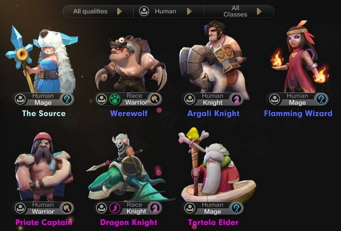 Auto Chess Mobile: Hướng dẫn nhận diện nhân vật khi so sánh với Dota Auto Chess