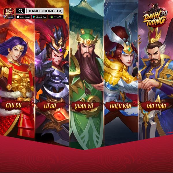 Danh Tướng 3Q – VNG tạo “mưa” quà tặng nhân dịp ra mắt