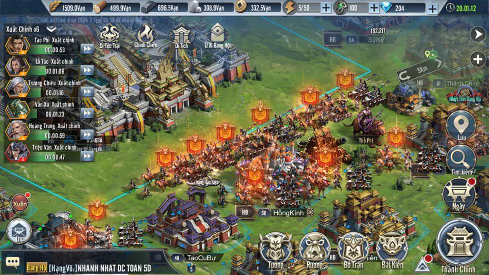 Tam Quốc Vương Giả: Ngao du thiên hạ - Thống trị thế giới mở vô tận