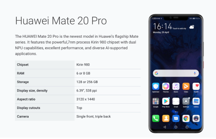 Huawei: Google "bất ngờ" được đưa Huawei Mate 20 Pro trở lại Android Q beta