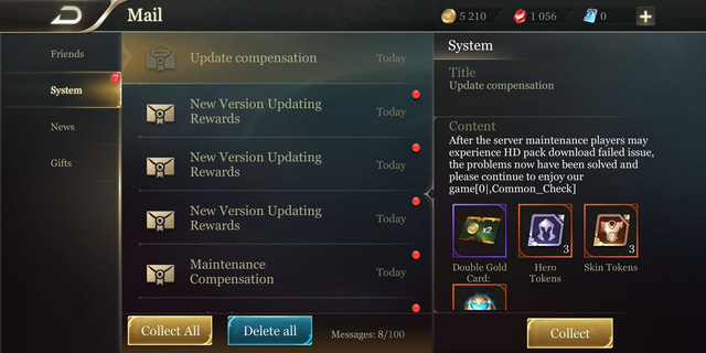 Arena of  Valor cập nhật phiên bản mới, tặng hàng đống quà cho game thủ phương Tây