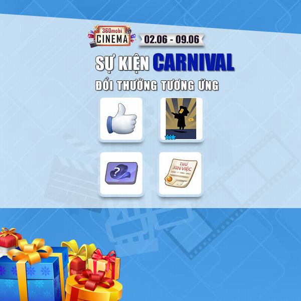 360mobi Cinema: Loạt sự kiện nóng hổi chăm sóc nhà sản xuất phim