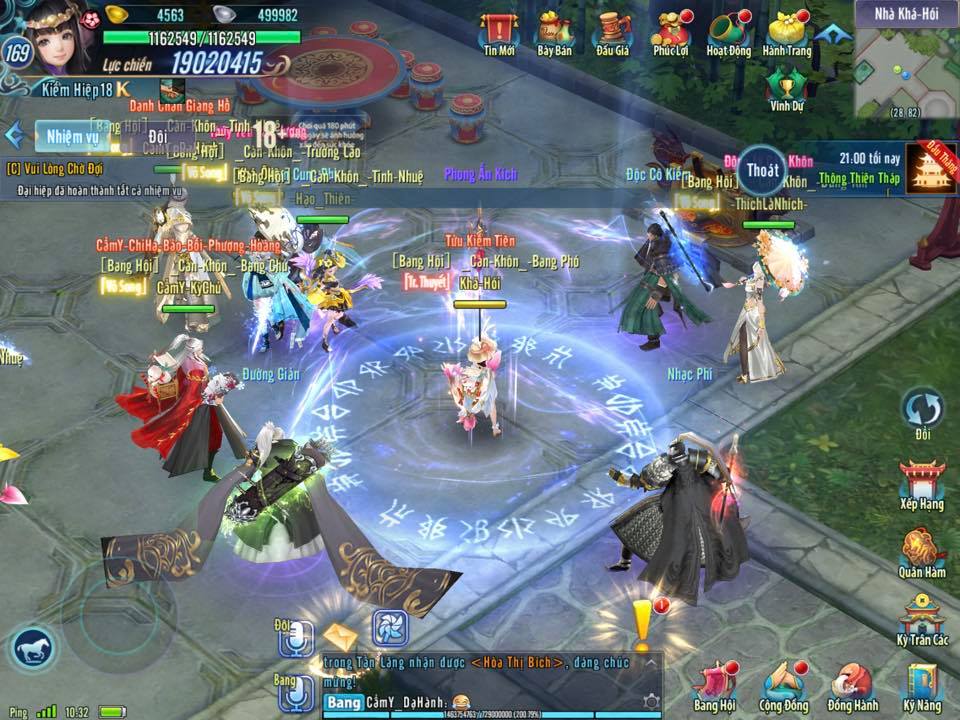 Võ Lâm Truyền Kỳ Mobile gây bất ngờ với phiên bản mới toàn diện và hấp dẫn