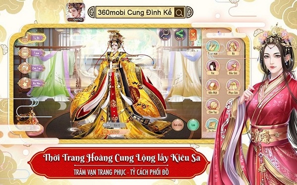 Thời trang đẹp không tì vết của 360mobi Cung Đình Kế