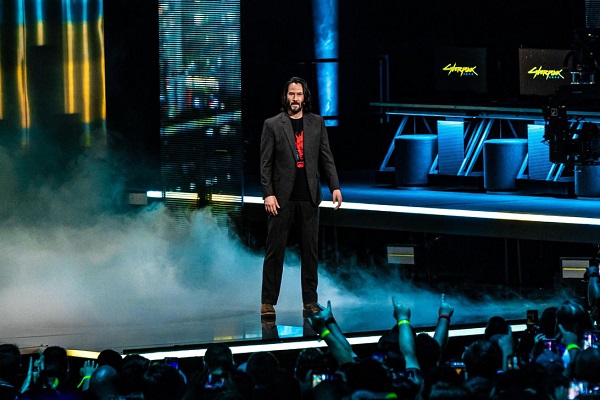 E3 2019: Cyberpunk 2077 bùng nổ tại sân khấu với Keanu Reeves