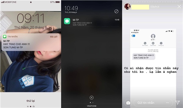 "Hãy Trao cho Anh" là gì - Loạt tin nhắn từ M-TP khiến cho cộng đồng fans xôn xao