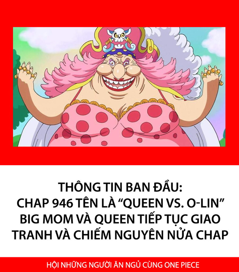 Spoilers One Piece Chap 946 Chinh Thức Big Mom đanh Nhau Với Queen Hơn Nửa Tập