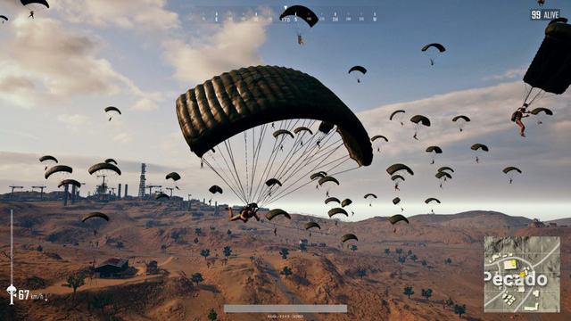 Hướng dẫn cách đáp dù cực nhanh cho PUBG bản cập nhật mới nhất