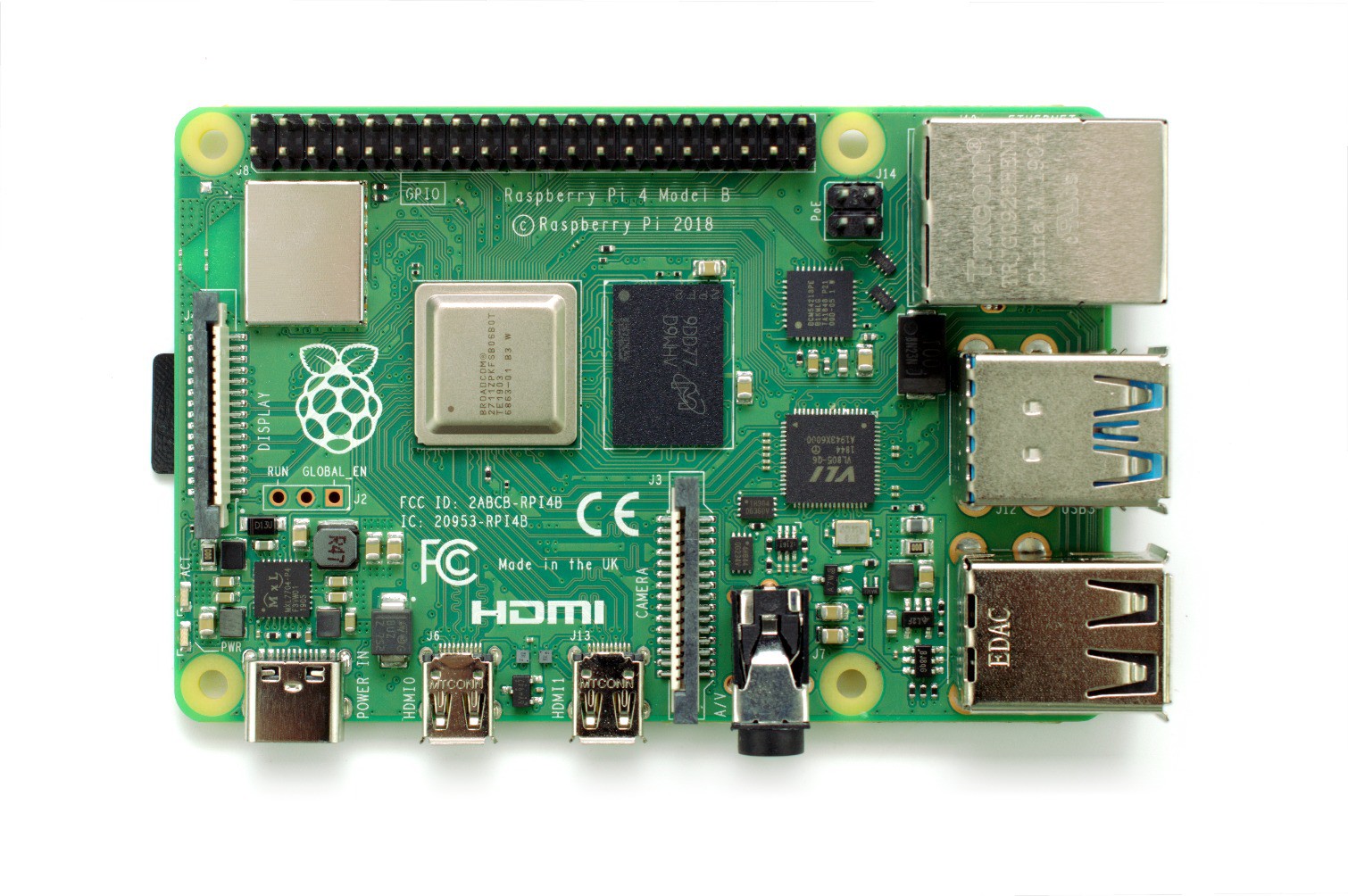 Raspberry Pi 4: chính thức ra mắt chip lõi tứ Cortex-A72 1.5 GHz, giá chỉ từ 35 USD