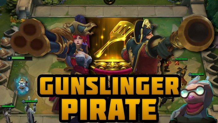 Đấu Trường Chân Lý: Hướng dẫn đội hình Hải Tặc phối hợp - Dùng Vàng đè bẹp đối thủ