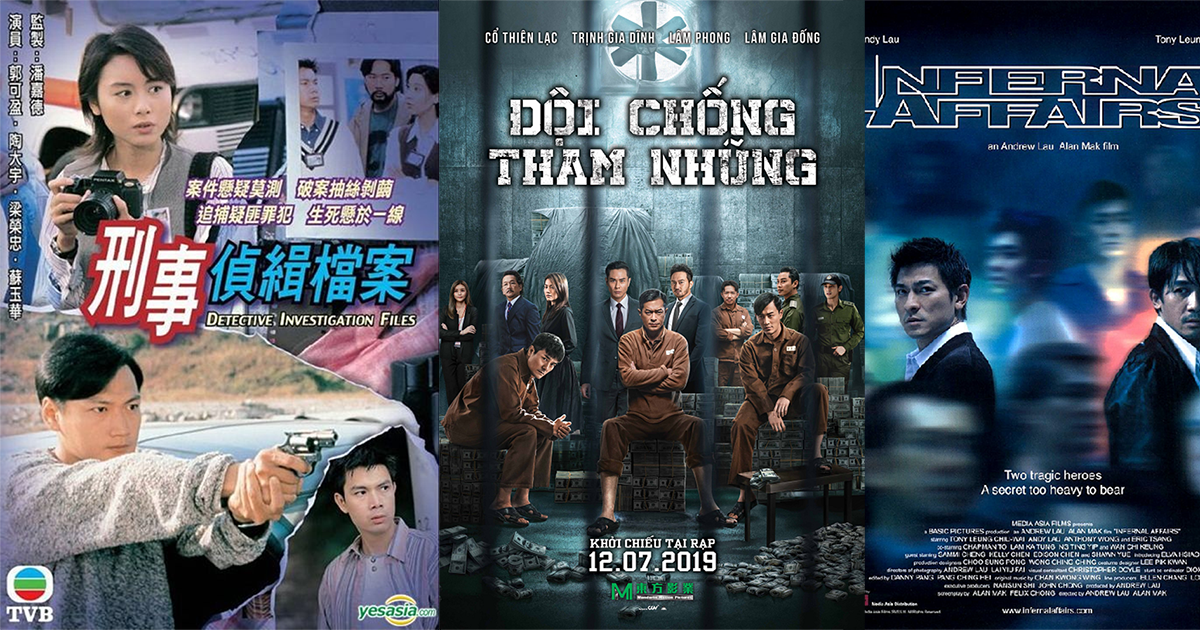 Điểm danh những tựa phim hình sự phá án đình đám của Hong Kong