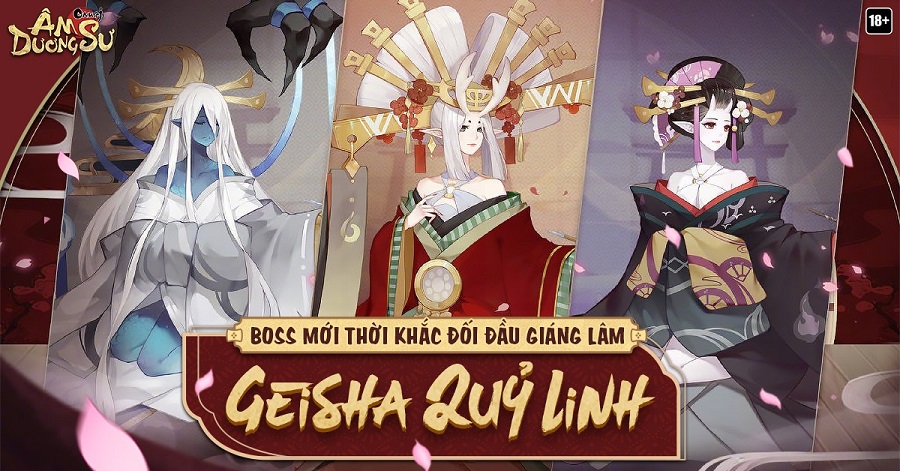 Âm Dương Sư: Hướng dẫn Boss Geisha Quỷ Linh - Boss Thời Khắc Đối Đầu trong tuần mới