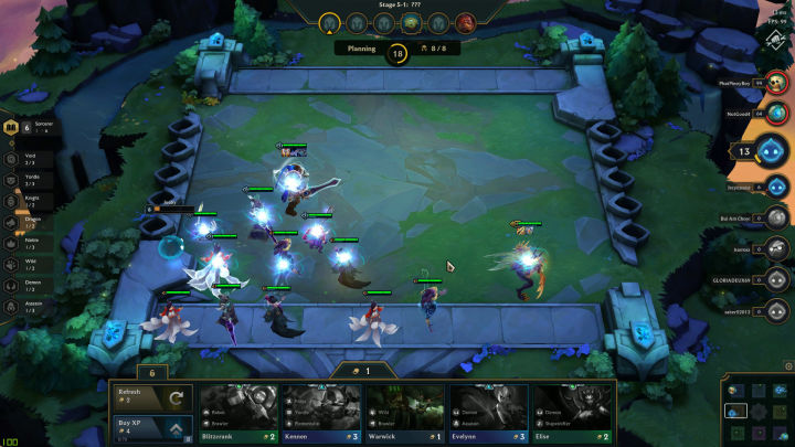 Đấu Trường Chân Lý: Hướng dẫn đội hình rẻ và dễ build trong giai đoạn đầu trận