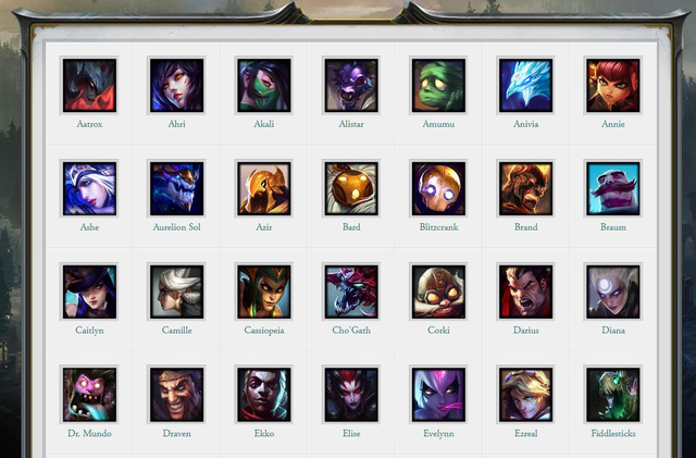 LMHT được cập nhật liên tục nhưng website lại bỏ ngõ, chả còn giá trị thông tin hay tham khảo