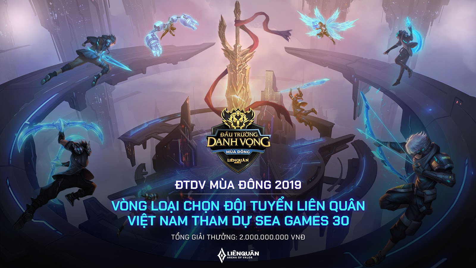 Đấu Trường Danh Vọng mùa đông 2019 - Cuộc tuyển chọn đại diện tham dự SEA Games 30