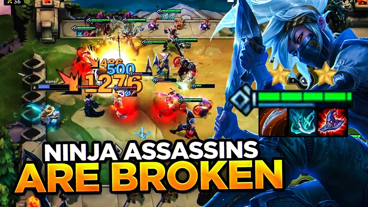 Hướng dẫn xây dựng đội hình Nhẫn Giả đang rất mạnh trong Đấu Trường Chân Lý