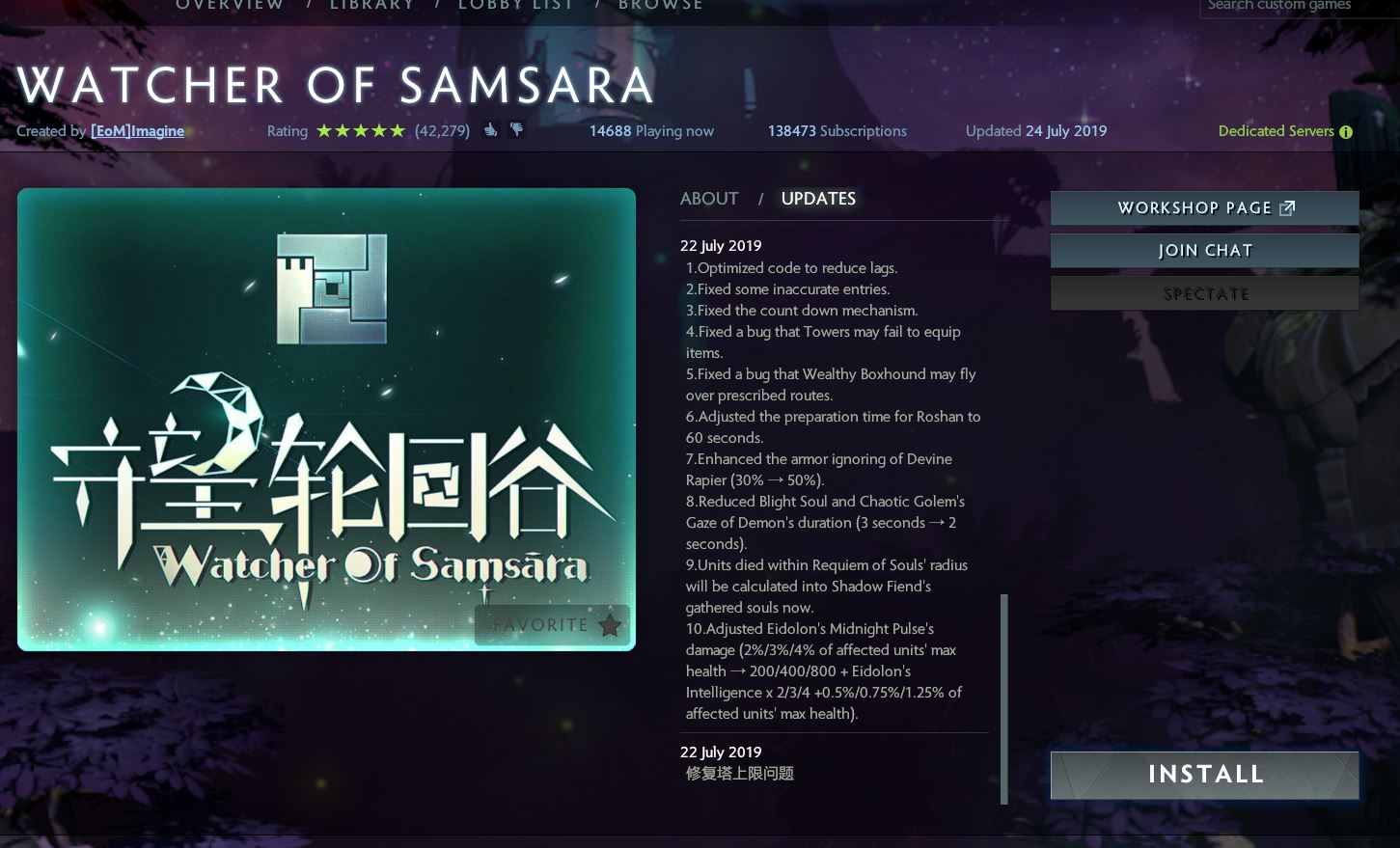 Watcher of Samsara - Hướng dẫn cách chơi Custom Map thủ trụ hot nhất hiện nay