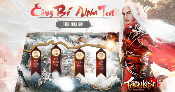Thiên Kiếm Mobile mở cửa Alpha Test 06/08, tặng quà “siêu to khổng lồ” lên tới 100 triệu đồng cho cộng đồng game thủ