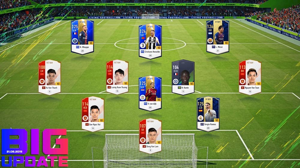 Tổng hợp những điều đáng chú ý trong Big Update tháng 8 của FIFA Online 4