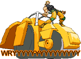 128925608331.gif WRYAYYYYYYYYYYYYYY JoJo's Bizarre Adventure: All Star Battle Dio Brando yellow vehicle cartoon