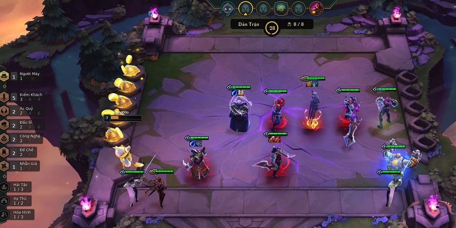 Đấu Trường Chân Lý: Hướng dẫn đội hình Kiếm Khách - Công Nghệ 8 buff cực mạnh cân mọi đội hình