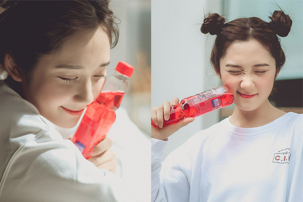 Ngắm nhìn Cô giáo My cực nhắng nhít bên chai Sting khiến fan như tan chảy