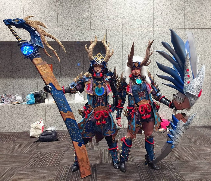 Bộ đôi cosplay Monster Hunter xuất sắc nhất trong sự kiện toàn thế giới World Cosplay Summit 