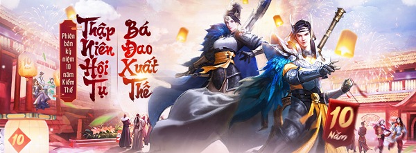 Kỷ niệm 10 năm, Kiếm Thế ra mắt môn phái mới Bá Đao