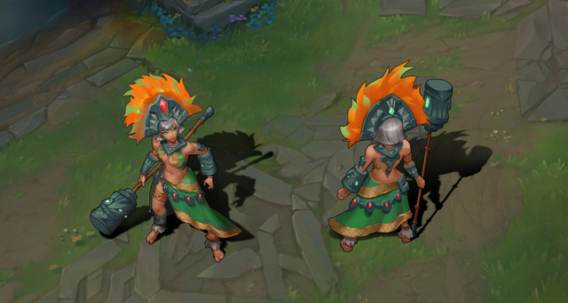 LMHT: Game thủ tự sáng tạo tướng từ văn minh Aztec khiến cộng đồng ngợi khen hết mình