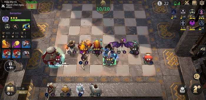 Auto Chess Mobile: Hướng dẫn đội hình Glacier Knight rank Queen cùng game thủ chuyên nghiệp